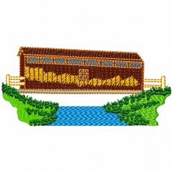 Bridges Embroidery Design 2 Bridges Embroidery Design 2